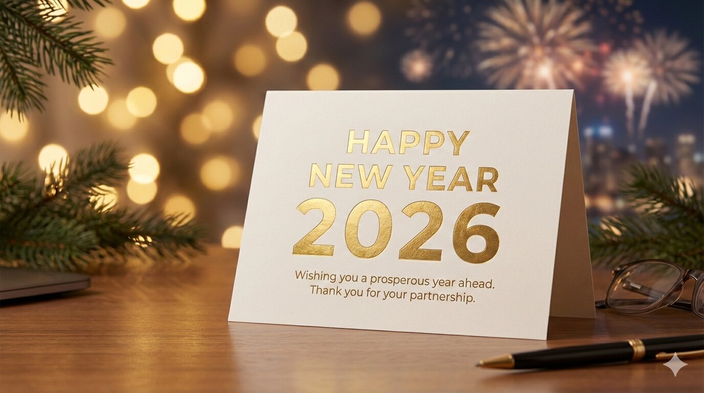 Поздрав за 2026. Наш новогодишњи празнични аранжман.