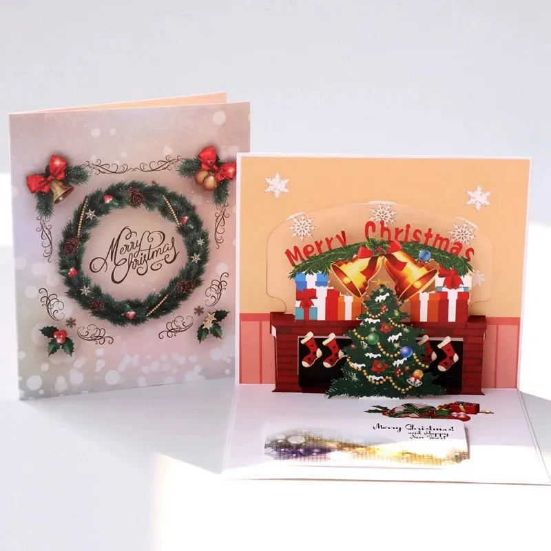 Christmas 3D paper card